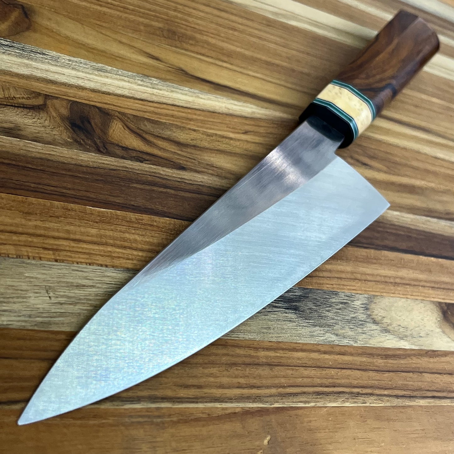 3rd Hill Customs 210mm (8.25") Chef's Knife w/ Desert Ironwood Handle