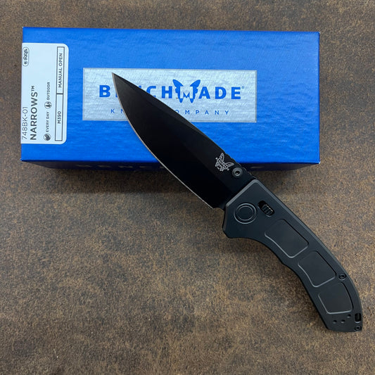 Benchmade Narrows 3.43" All Black Folding Knife