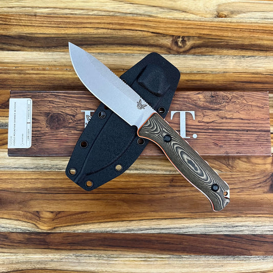 Benchmade Saddle Mountain Skinner 4.25" Fixed Blade w/ Richlite Handle