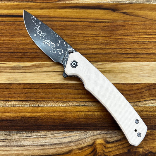 Civivi Merit 3.25" Folding Knife w/ G10 Ivory Handle