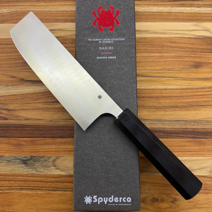 SPYDERCO K17GP BD1N 185mm (7.29") Nakiri - Murray Carter Wakiita Series