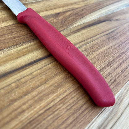Victorinox Swiss Classic 3.25" Sheep's Foot w/ Red Handle