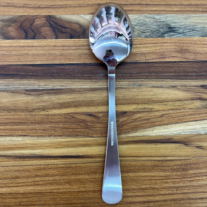 Mercer Tool 8" Satin Solid Bowl Plating Spoon