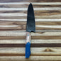 Meglio Semi-Custom 8" DLC Gyuto 2.0 w/ Blue Sparkly Resin & Maple Handle