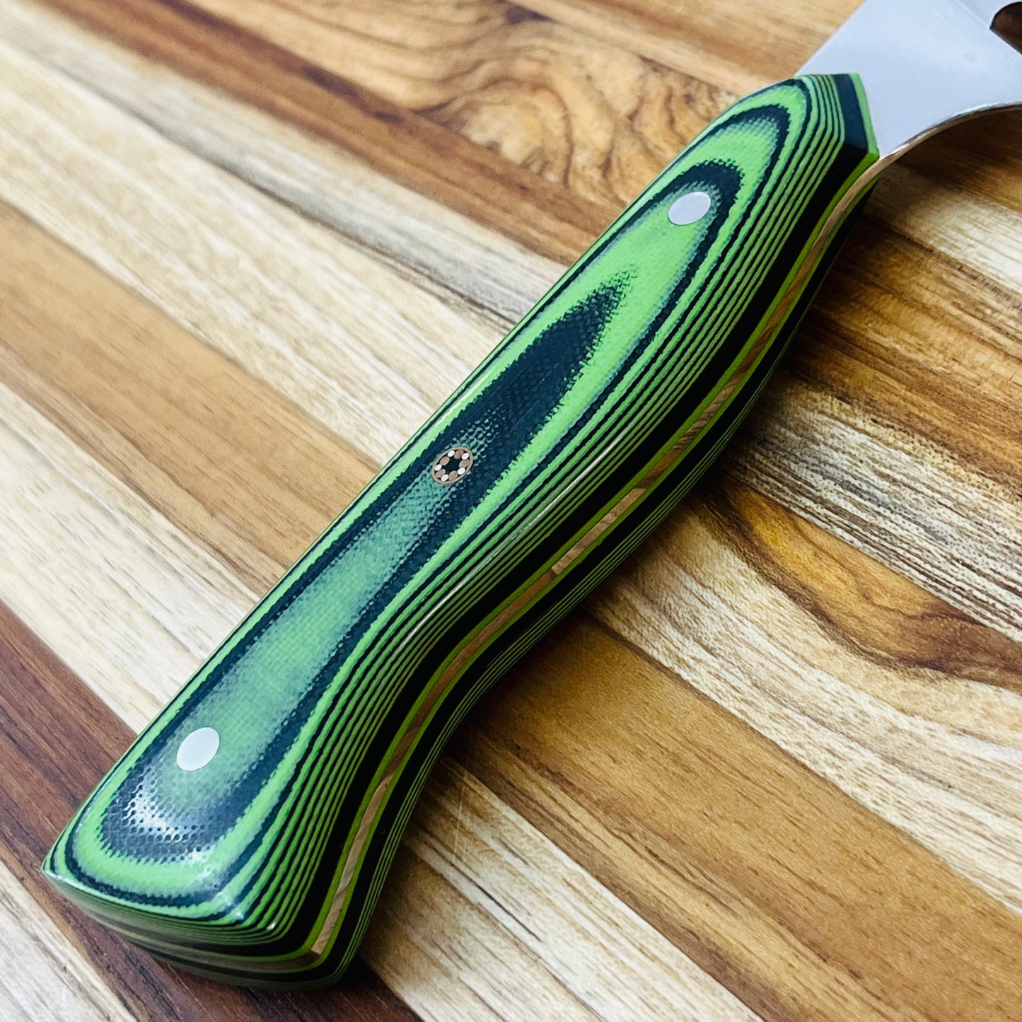 Baldwin Blades 8.25" Fillet Knife in AEB-L and Green G10