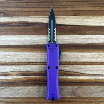 Microtech Hera II Mini 3" OTF w/ Purple Handle