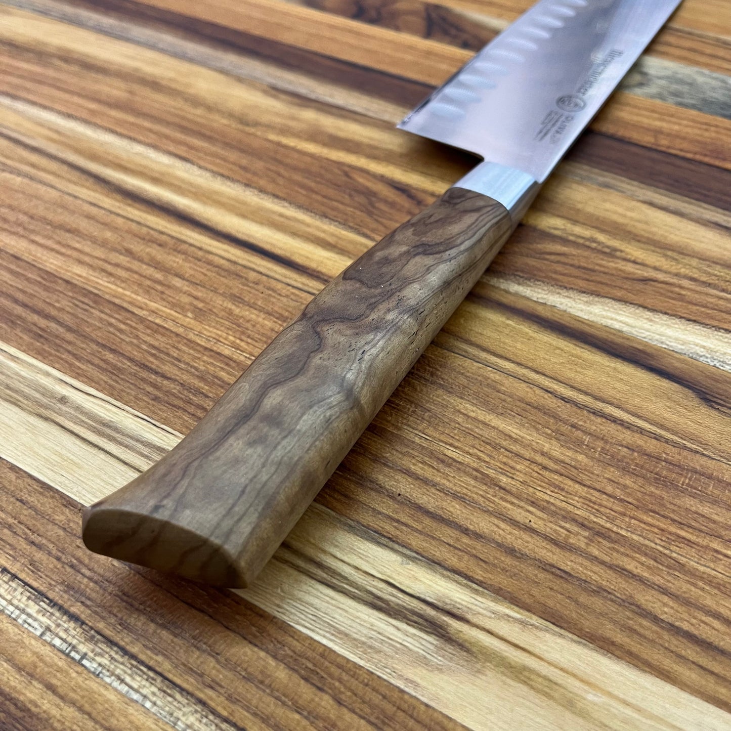 Messermeister Oliva Elité 7" Santoku w/ Hollow Ground