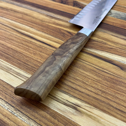 Messermeister Oliva Elité 7" Santoku w/ Hollow Ground