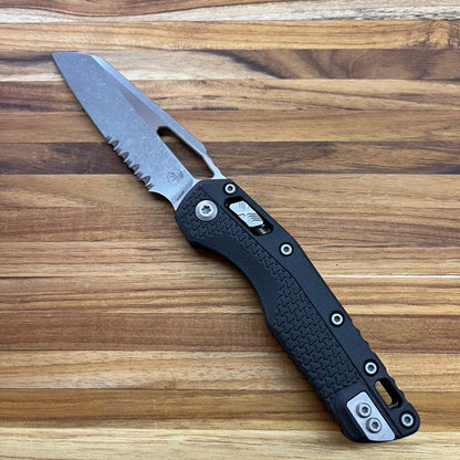 Microtech MSI 4" Folding Knife w/ Black Polymer Handle