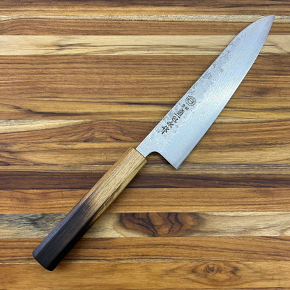 Kikuichi *LIMITED EDITION* Swedish Steel Damascus Nashiji 210mm (8.25") Gyuto