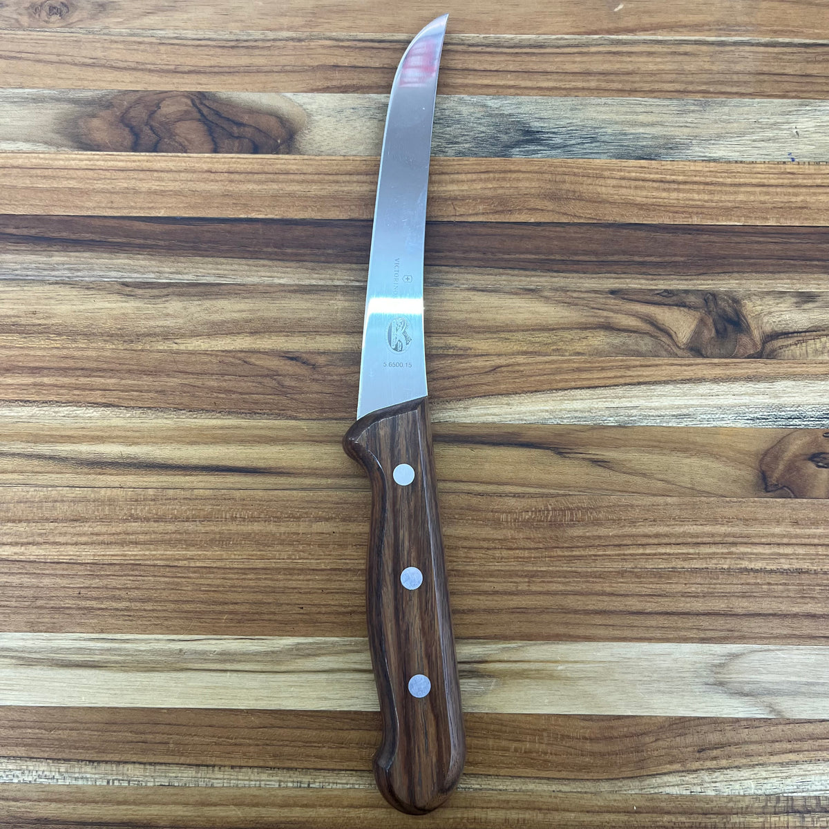 Victorinox Rosewood 6" Semi-Stiff Curved Tall Boning Knife