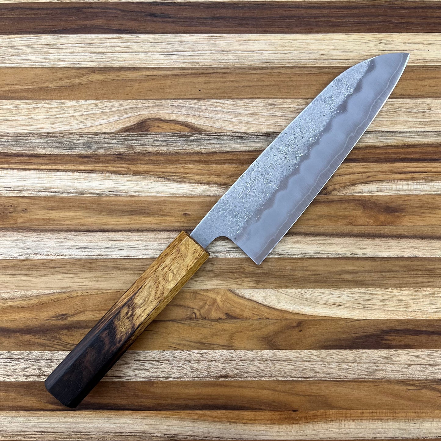 Kikuichi Ginsan Nashiji 165mm (6.5") Santoku