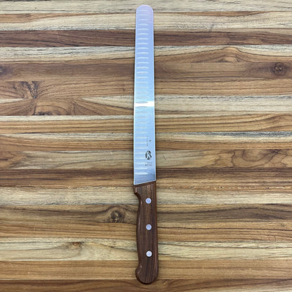 Victorinox Rosewood 10" Tall Roast Beef Slicing Knife w/ Hollow-Ground