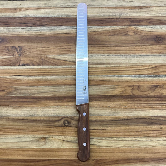 Victorinox Rosewood 10" Tall Roast Beef Slicing Knife w/ Hollow-Ground