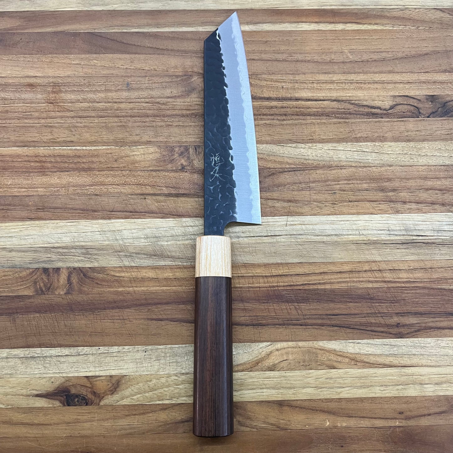 Tsunehisa 175mm (6.75") Kurouchi Super Aogami Bunka