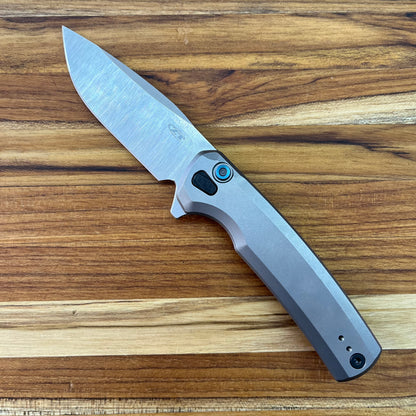 Zero Tolerance ZT Original TI 3" Folding Knife w/ Silver Handle