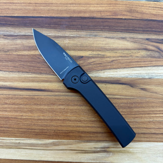 Pro-Tech Chavez Scapegoat Compact 3" All Black Auto