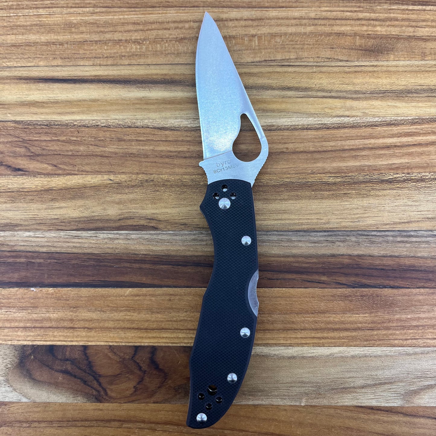 Spyderco Byrd Meadowlark 2.5" Folding Knife w/ Black G10 Handle