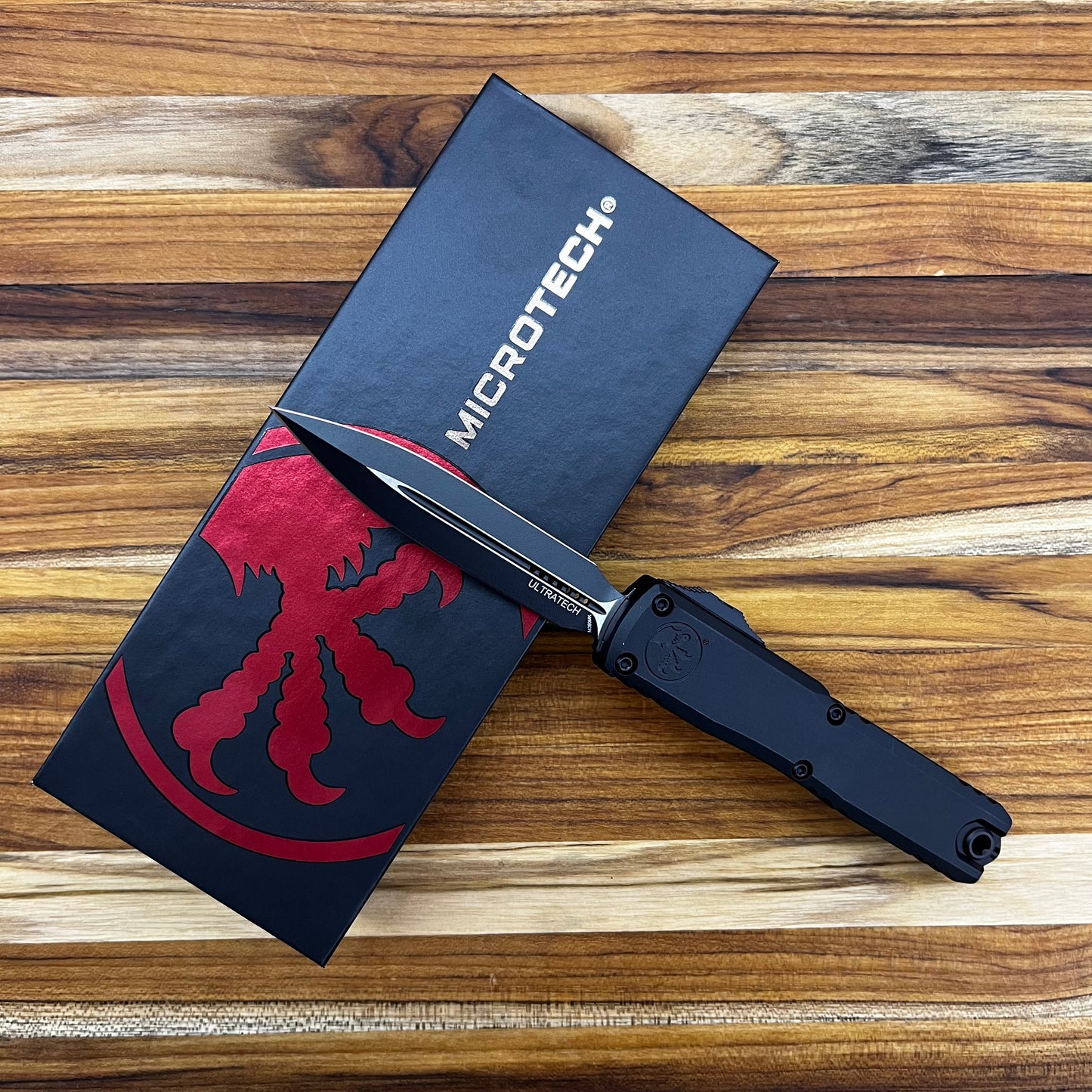 Microtech Ultratech Gen III ZBP D/E 3.5" All-Black OTF
