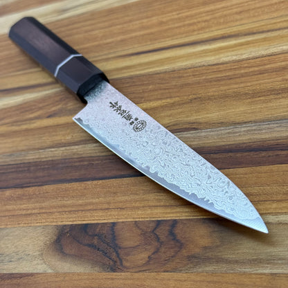 Kikuichi ZA69 Layer Damascus 135mm (5.25") Petty