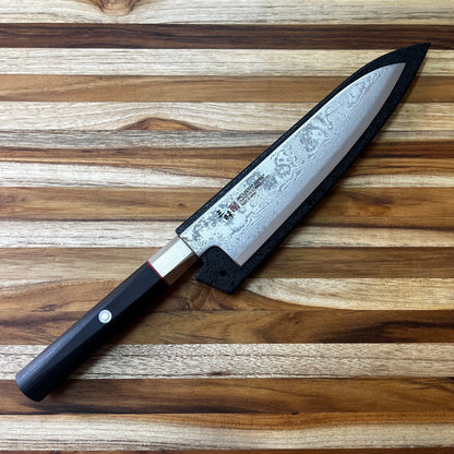 Mcusta Zanmai Black Lacquer 180mm (7") Gyuto Saya w/ Pin