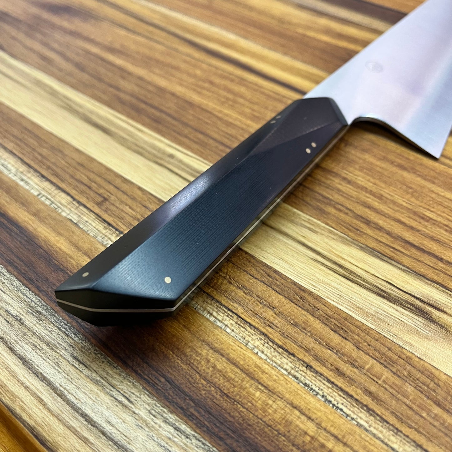 Enceladus 200mm (7.75") Gyuto w/ Black G10 Handle