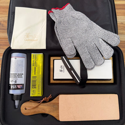 Cangshan Professional Kitchen Knife Sharpening & Care Kit