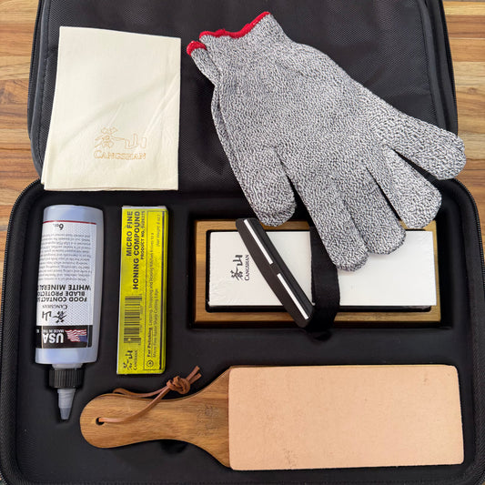 Cangshan Professional Kitchen Knife Sharpening & Care Kit