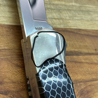 *DISCONTINUED* Boker Scout 3.25" Folding Knife Black Honeycomb