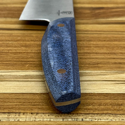 Patterson Forge Semi-Custom 120mm (4.75") Petty w/ Denim Micarta Handle & Copper Hardware