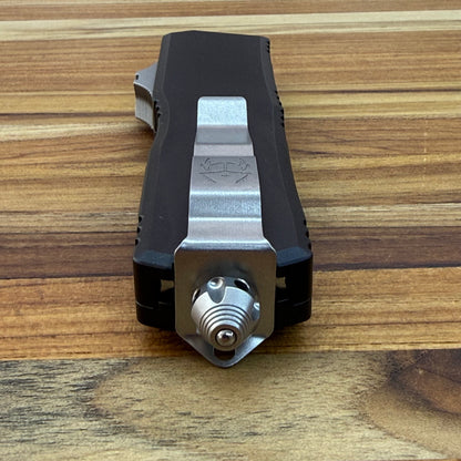 Microtech Scarab II Gen III Executive D/E-S 4" OTF w/ Black Aluminum Handle