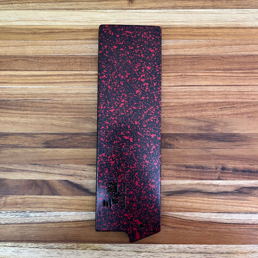 Mcusta Zanmai Red Lacquer 165mm (6.5") Nakiri Saya w/ Pin