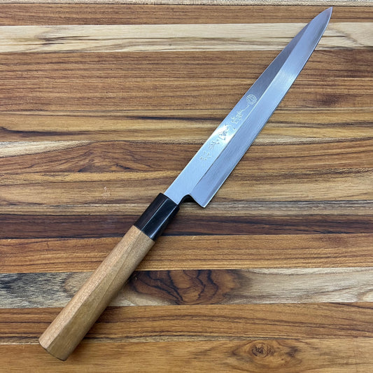 Kikuichi Ginsan 210mm (8.25") Yanagi w/ Saya