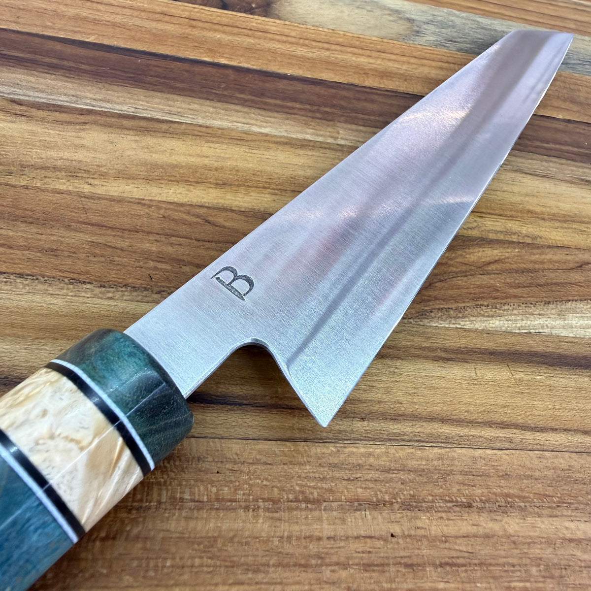 Baldwin Blades 165mm (6.5") Petty w/ K-Tip & Emerald Maple Handle