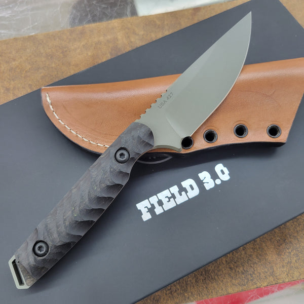 Toor Knives Field 3.0 Spanish Moss Fixed Blade