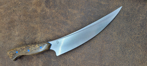 Baldwin Blades 6.7" Boning Knife in 80CRV2 and Brown Bocote