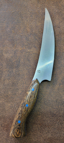 Baldwin Blades 6.7" Boning Knife in 80CRV2 and Brown Bocote
