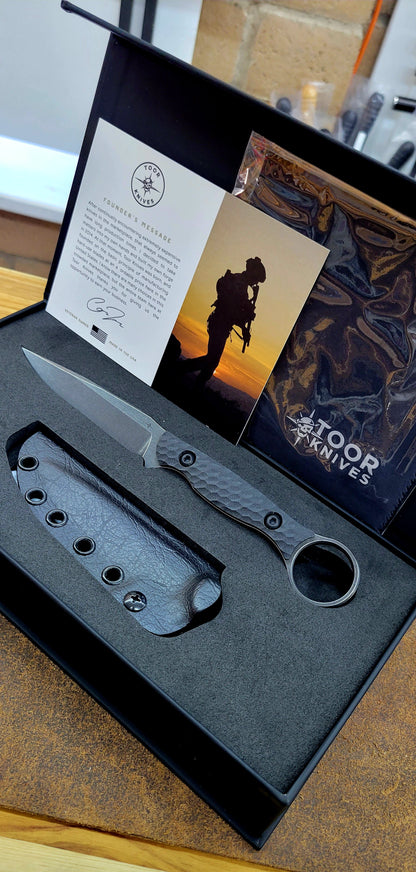 Toor Knives Carbon Anaconda Fixed Blade