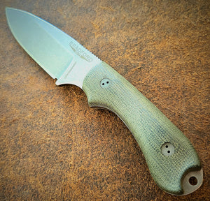 Bradford Knives Guardian 3.2 Magnacut OD Green Micarta Fixed Blade