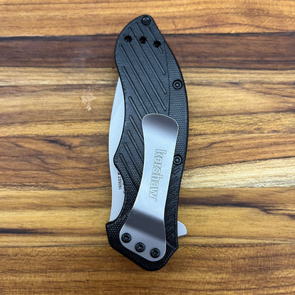 Kershaw Clash (P/S) 3" Flipping Knife w/ Black Nylon Handle
