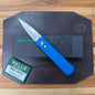 Pro-Tech Godson 3.15" Auto w/ Blue Aluminum Handle