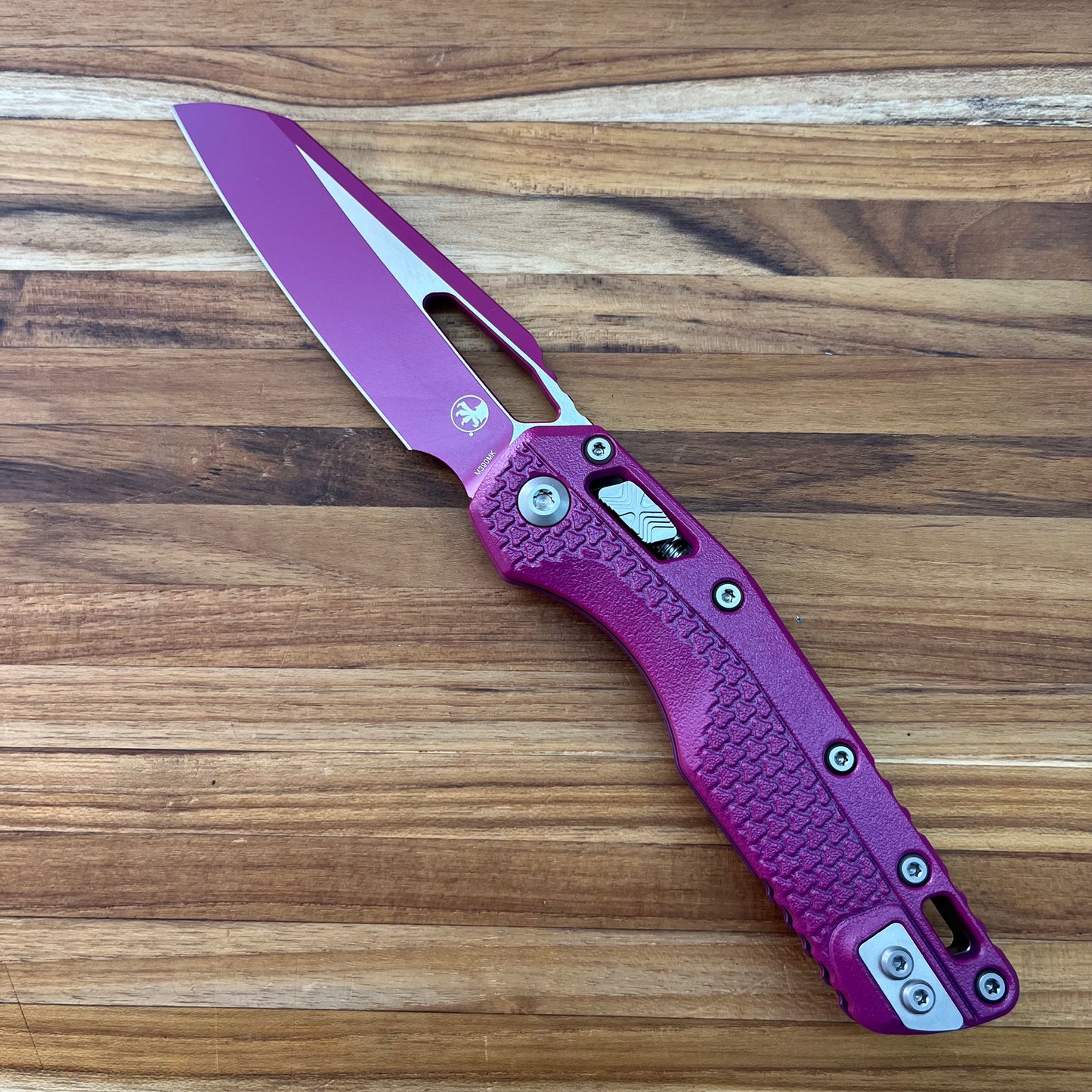 Microtech MSI 4" Folding Knife w/ Sangria Handle and Blade