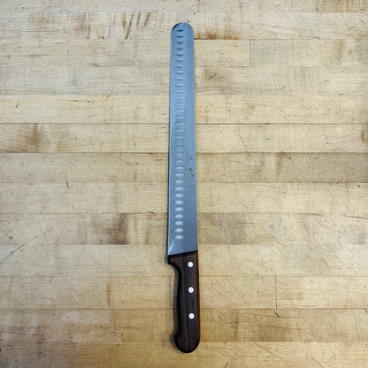 Victorinox Rosewood 14" Extra-Tall Roast Beef Slicing Knife w/ Hollow-Ground