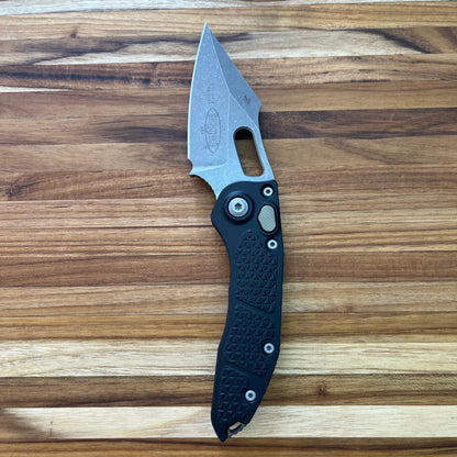 Microtech Stitch 3" Auto w/ Black Textured Handle