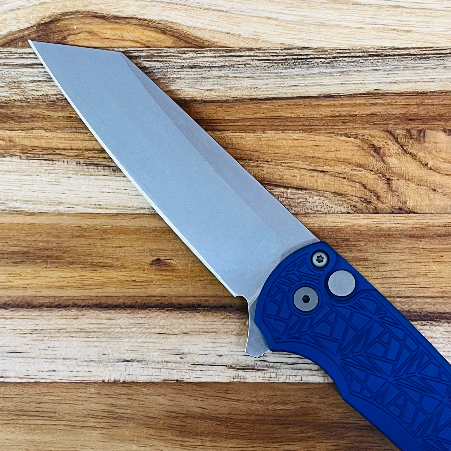 Pro-Tech Malibu Nexus 3" Flipping Knife w/ Blue Aluminum handle