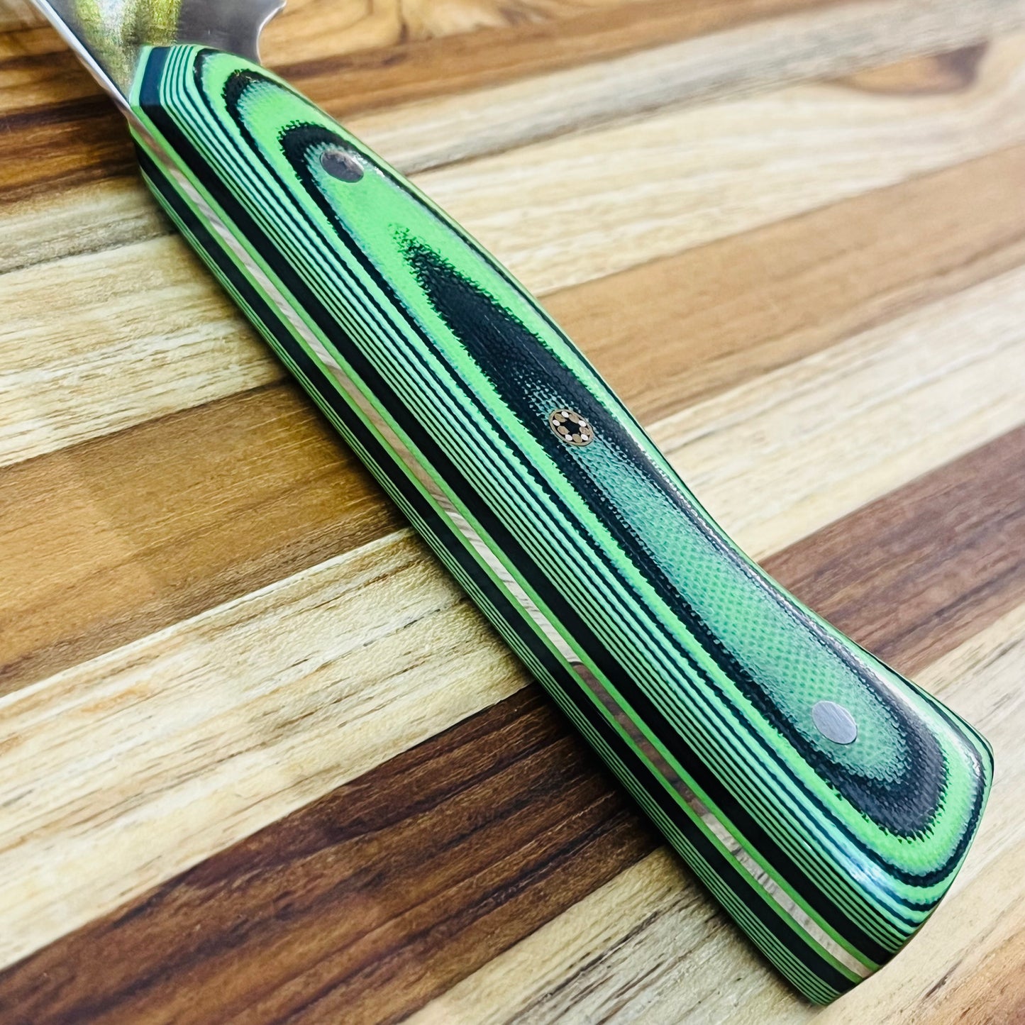 Baldwin Blades 8.25" Fillet Knife in AEB-L and Green G10