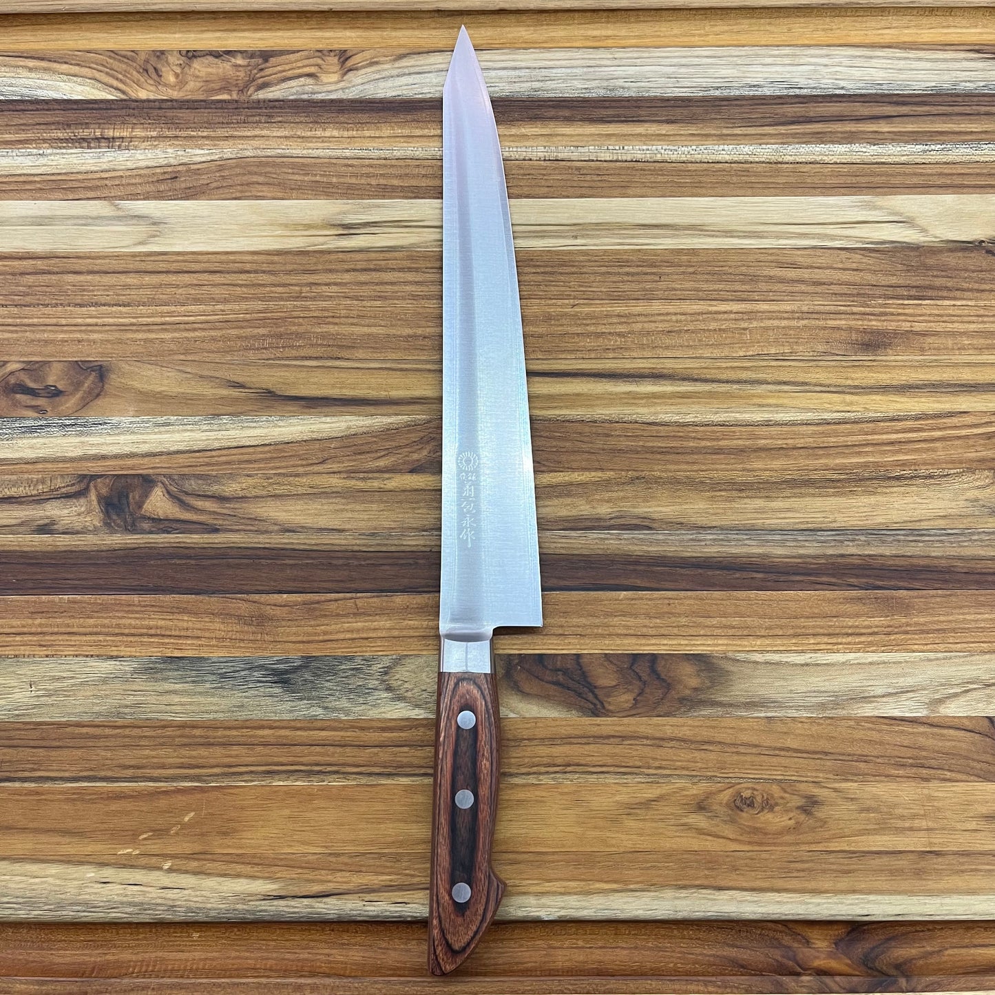Kikuichi Elite Warikomi Gold 270mm (10.5") Sujihiki