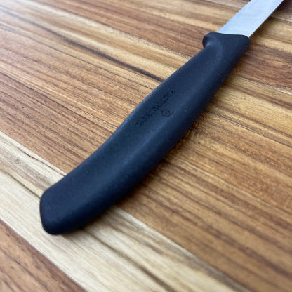 Victorinox Swiss Classic 3.25" Serrated Paring Knife w/ Black Handle