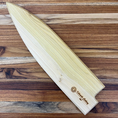 Kikuichi Magnetic Saya 240mm (9.5") Gyuto w/ Poplar Wood