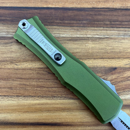 Microtech Hera II Mini D/E 3" OTF w/ OD Green Aluminum Handle